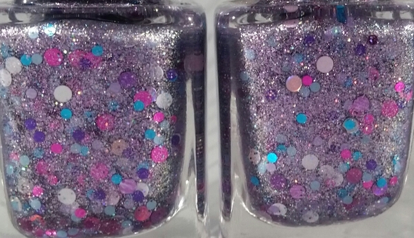 Nail polish swatch / manicure of shade Disturbed Potions Circle of Love