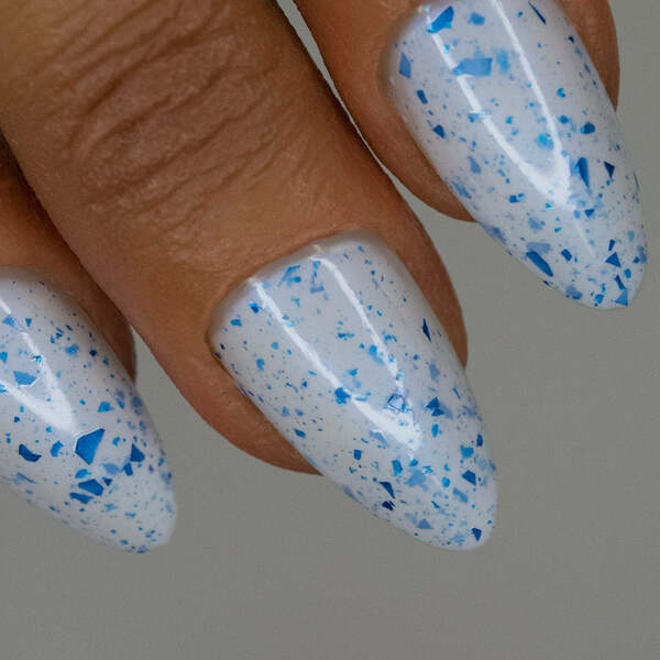 Nail polish swatch / manicure of shade Nevermind Apothecary Wolfsbane