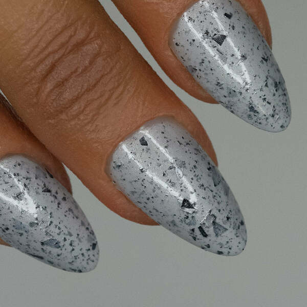 Nail polish swatch / manicure of shade Nevermind Apothecary Hellebore