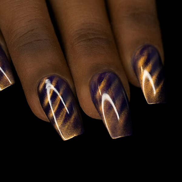 Nail polish swatch / manicure of shade Nevermind Apothecary Limerence