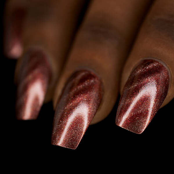 Nail polish swatch / manicure of shade Nevermind Apothecary Love Bites