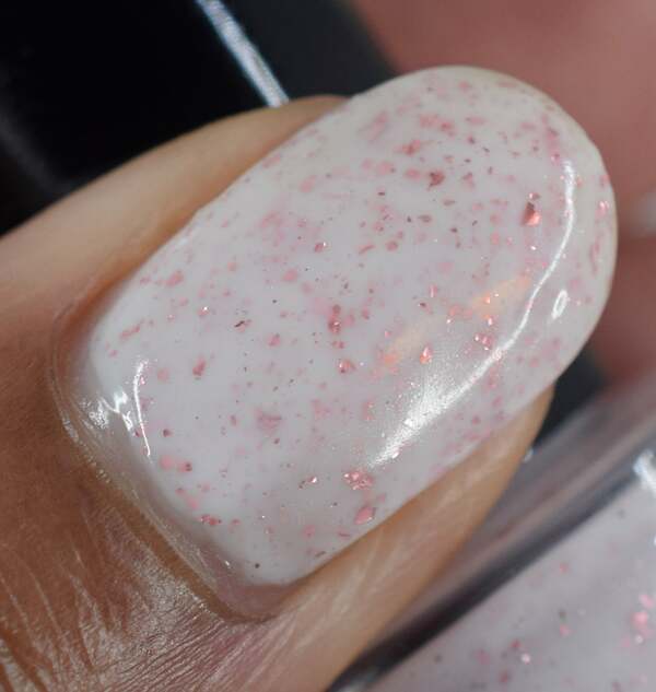 Nail polish swatch / manicure of shade Nevermind Apothecary Sugar