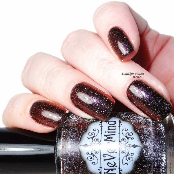 Nail polish swatch / manicure of shade Nevermind Apothecary Spice