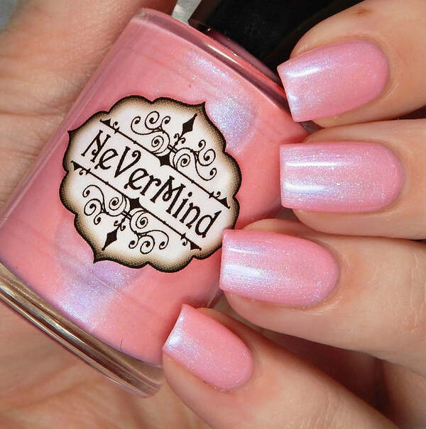 Nail polish swatch / manicure of shade Nevermind Apothecary Princess Jellyfish