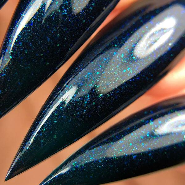 Nail polish swatch / manicure of shade Nevermind Apothecary Beautiful Disaster