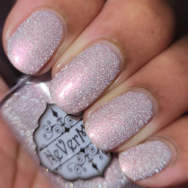 Nail polish swatch / manicure of shade Nevermind Apothecary Strawberry Parfait