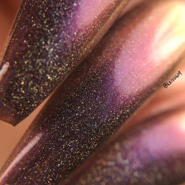Nail polish swatch / manicure of shade Nevermind Apothecary Stolas