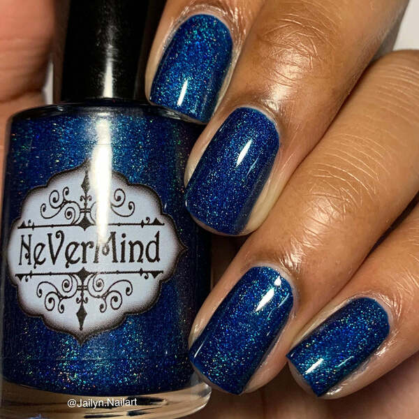 Nail polish swatch / manicure of shade Nevermind Apothecary Pluviophilia