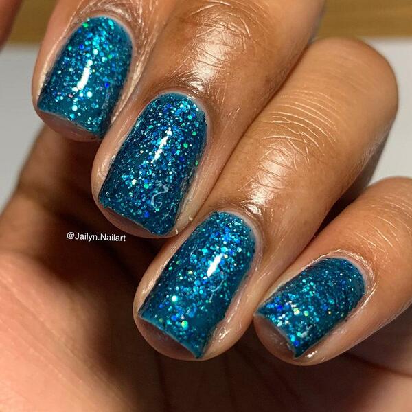 Nail polish swatch / manicure of shade Nevermind Apothecary Apatite