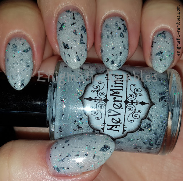 Nail polish swatch / manicure of shade Nevermind Apothecary Slendy