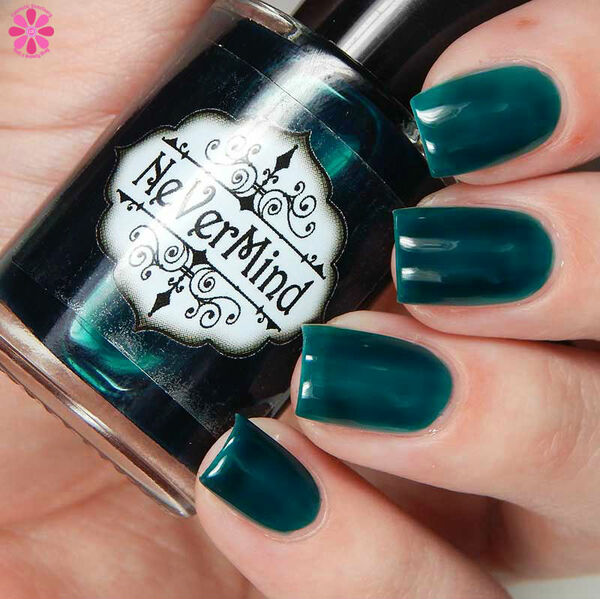 Nail polish swatch / manicure of shade Nevermind Apothecary Ooze