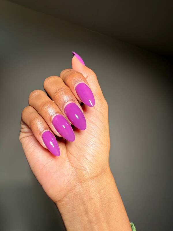 Nail polish swatch / manicure of shade Death Valley Nails I've Loved These Days