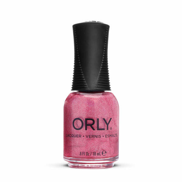 Nail polish swatch / manicure of shade Orly Heart Emoji