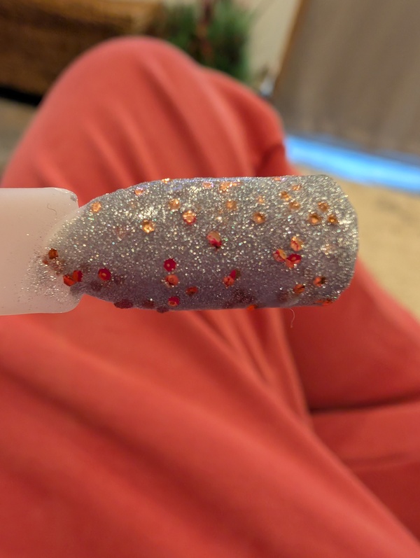 Nail polish swatch / manicure of shade Revel Magical Mist