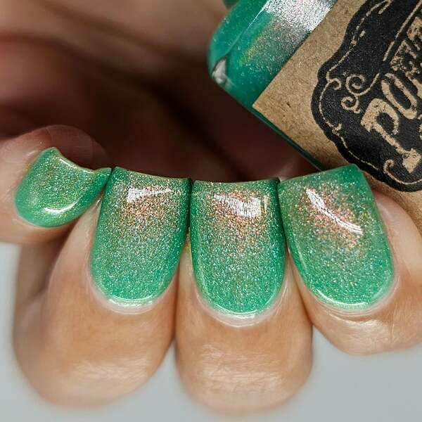 Nail polish swatch / manicure of shade Poetry Cowgirl USVI