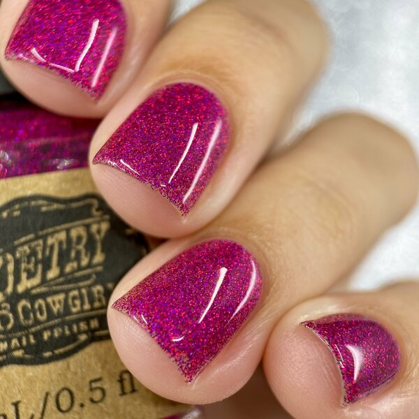 Nail polish swatch / manicure of shade Poetry Cowgirl Trick Rider