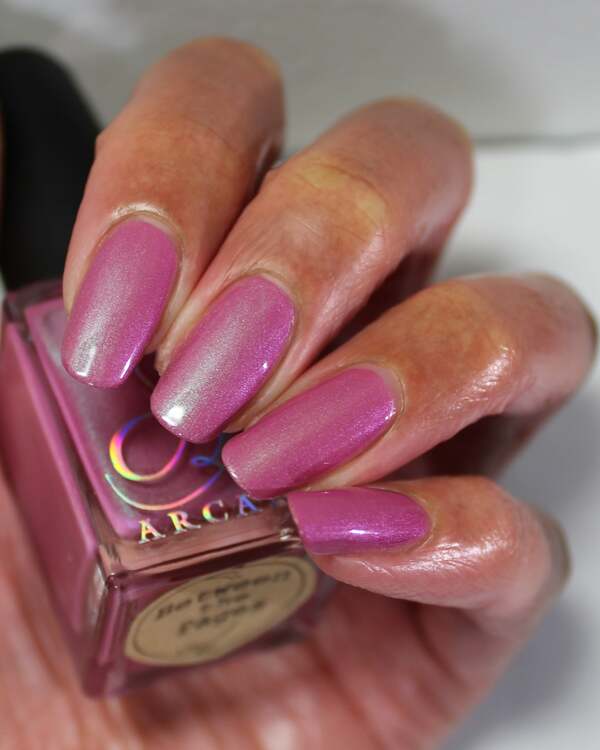 Nail polish swatch / manicure of shade Arcana Lacquer Between the Pages