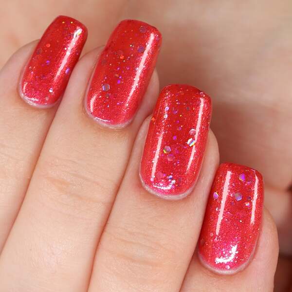 Nail polish swatch / manicure of shade Arcana Lacquer Below the Birch Tree