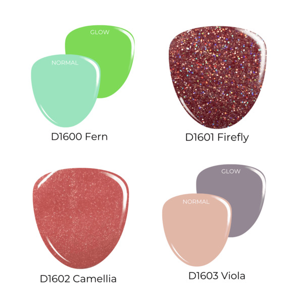 Nail polish swatch / manicure of shade Revel Camellia