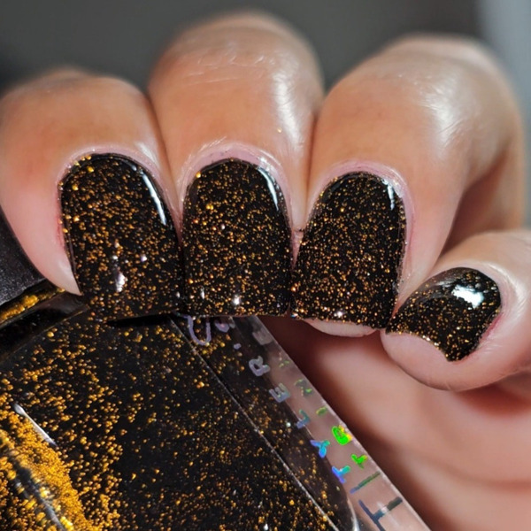 Nail polish swatch / manicure of shade Tyler's Trinkets Midnight Ride