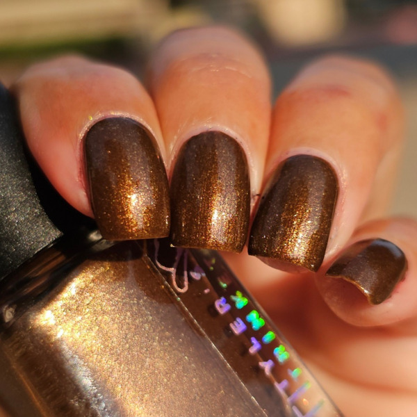 Nail polish swatch / manicure of shade Tyler's Trinkets Boots With The Spurs