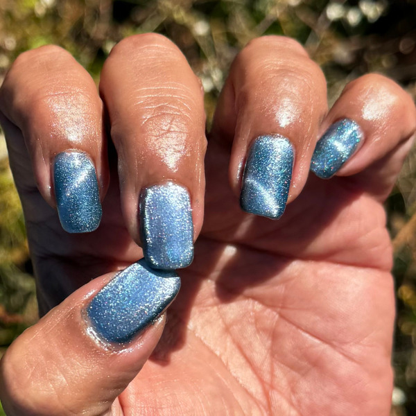 Nail polish swatch / manicure of shade Tyler's Trinkets Mirror Mirror On My Phone