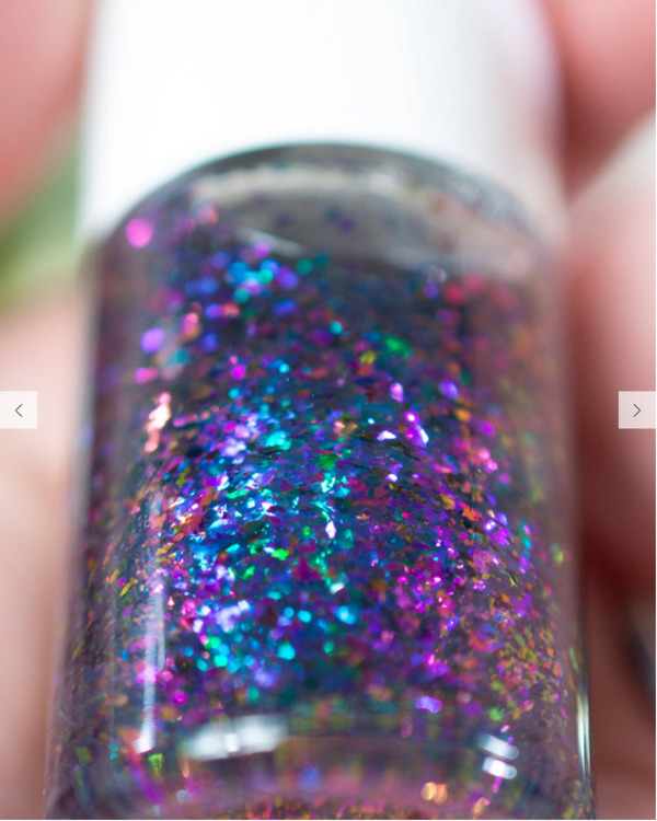 Nail polish swatch / manicure of shade Atomic Polish Arsenic (As)