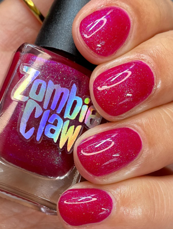 Nail polish swatch / manicure of shade Zombie Claw Stab! Stab! Stab!