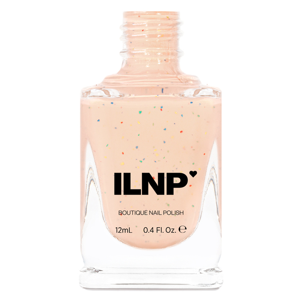 Nail polish swatch / manicure of shade I Love Nail Polish Building blocks