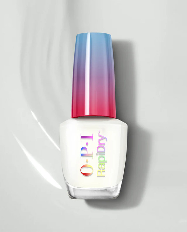 Nail polish swatch / manicure of shade OPI Rapidry Love at Frost Sight