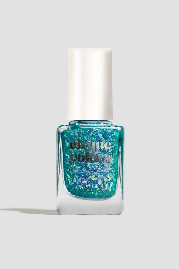 Nail polish swatch / manicure of shade Cirque Colors Tailfeather