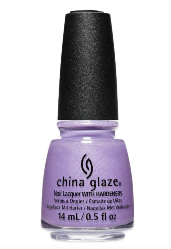 Nail polish swatch / manicure of shade China Glaze Sky of Lavender