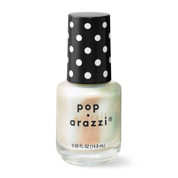 Nail polish swatch / manicure of shade Pop-arazzi Glass Ceiling