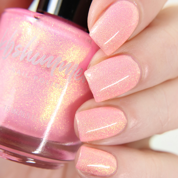 Nail polish swatch / manicure of shade KBShimmer Tulip To Apologize