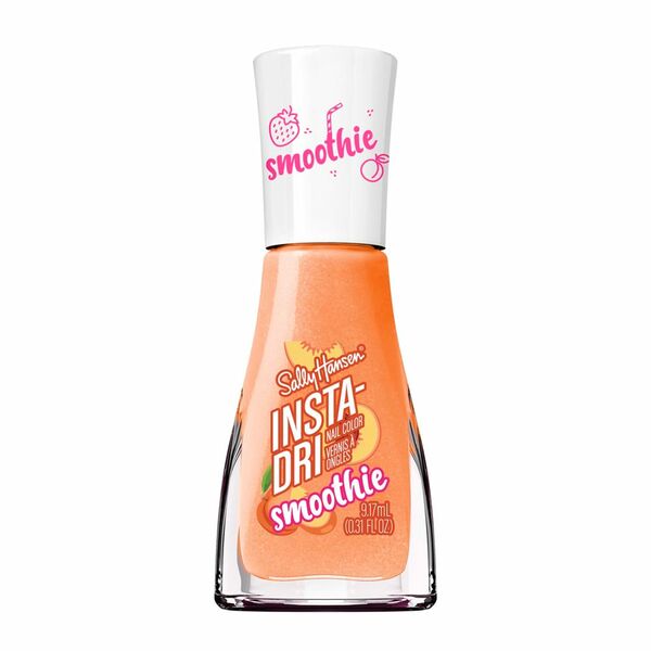 Nail polish swatch / manicure of shade Sally Hansen Insta-Dri Peach melba