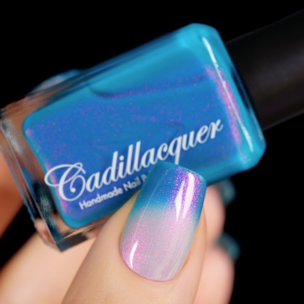 Nail polish swatch / manicure of shade Cadillacquer Child of the Ocean