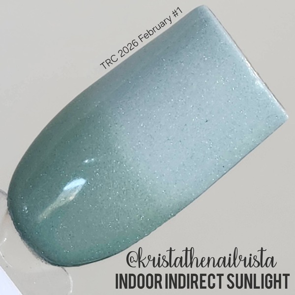 Nail polish swatch / manicure of shade Revel February 1