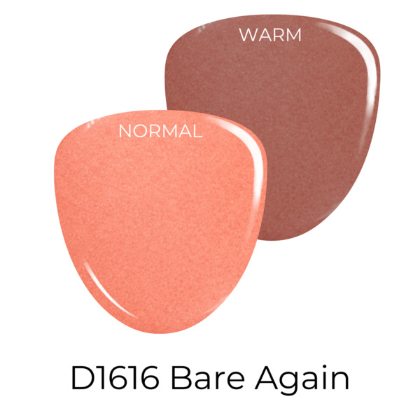 Nail polish swatch / manicure of shade Revel Bare Again