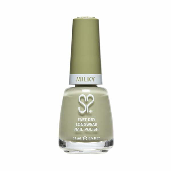 Nail polish swatch / manicure of shade Salon Perfect Sage