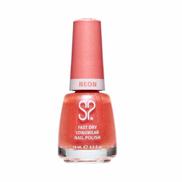 Nail polish swatch / manicure of shade Salon Perfect Tropicool Punch 2.0