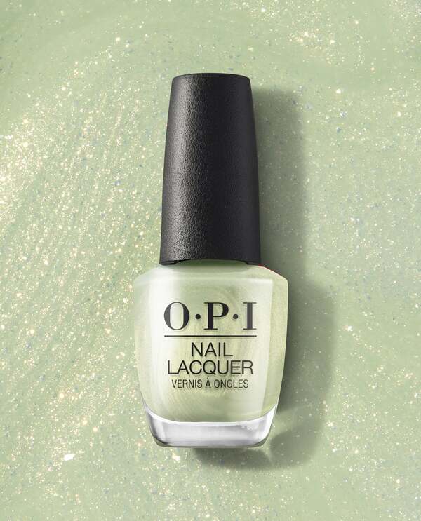 Nail polish swatch / manicure of shade OPI AppointMINT CONFIRMED