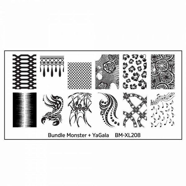 Nail polish swatch / manicure of shade Bundle Monster YaGalla