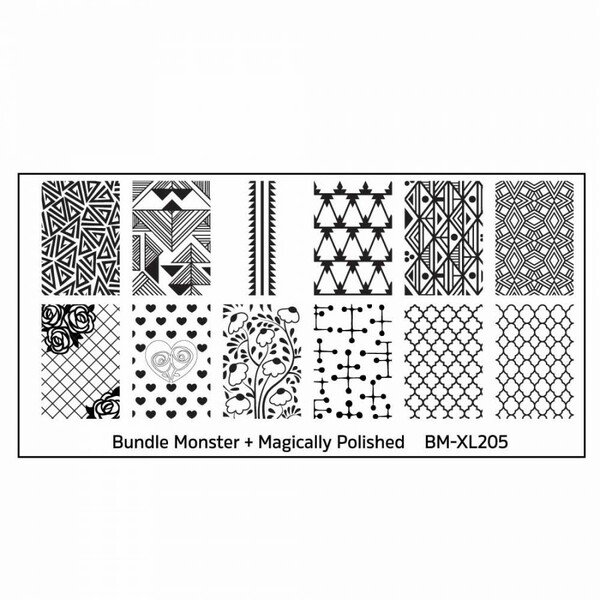 Nail polish swatch / manicure of shade Bundle Monster Magically Polished