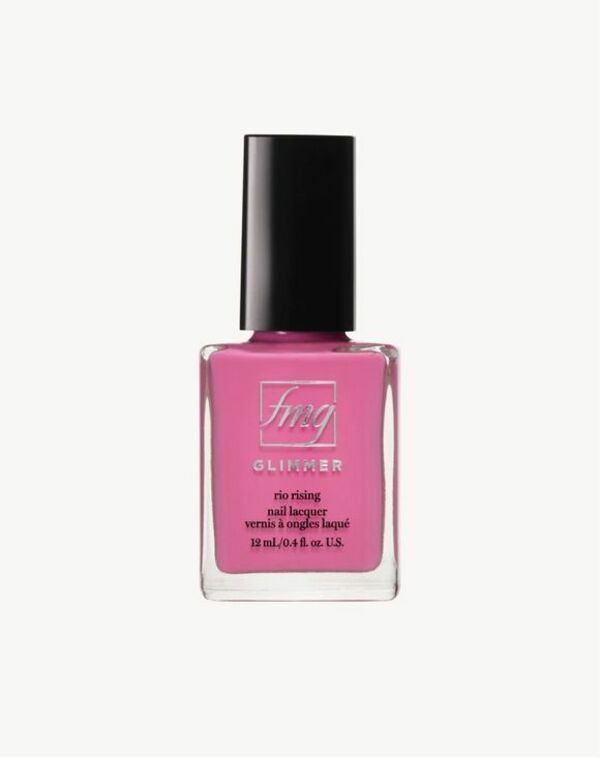 Nail polish swatch / manicure of shade Avon Hot pink and humid