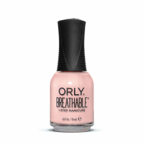 Nail polish swatch / manicure of shade Orly Breathable Sweet cheeks