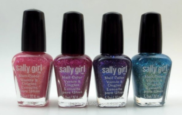 Nail polish swatch / manicure of shade Sally Girl Trapeze Artist