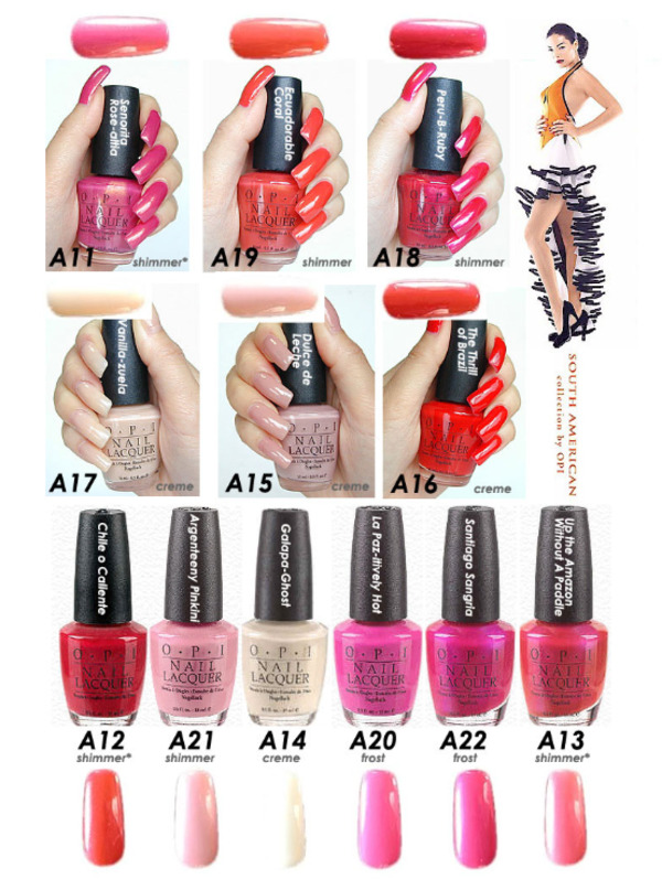 Nail polish swatch / manicure of shade OPI Santiago Sangria