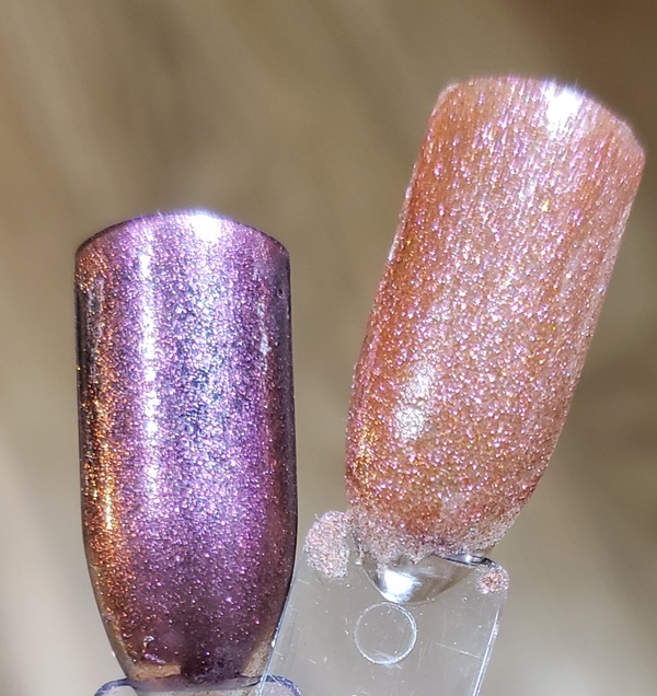Nail polish swatch / manicure of shade Revel Solivine