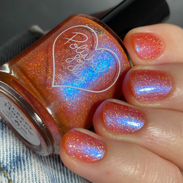 Nail polish swatch / manicure of shade Polished for Days Sleepy Hollow