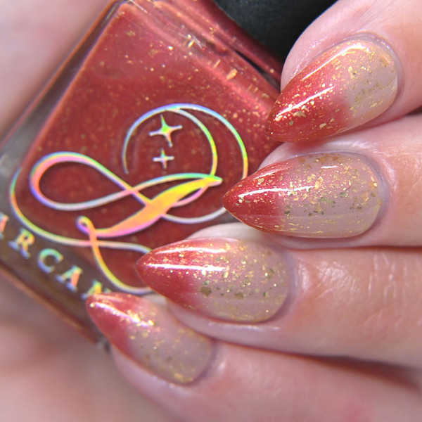 Nail polish swatch / manicure of shade Arcana Goodbye